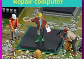 Сложный ремонт компьютеров с заменой чипа 